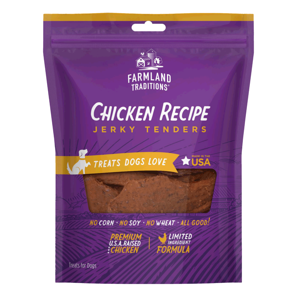 Chicken Recipe Jerky Tenders - front of bag