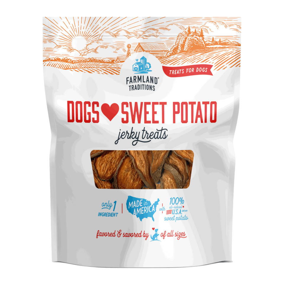 Dogs Love Sweet Potato - front of bag