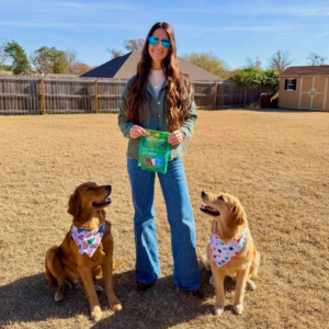 image of dog with the good list