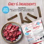 Dogs Love Beef - 100% Natural - only 6 ingredients graphic
