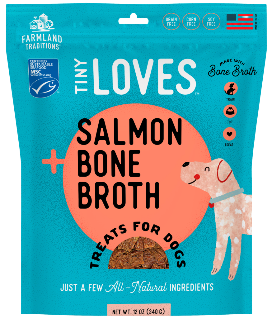 Tiny Loves™ Salmon with Bone Broth - Farmland Traditions Jerky