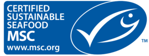 MSC art logo (certified sustainable seafodd)
