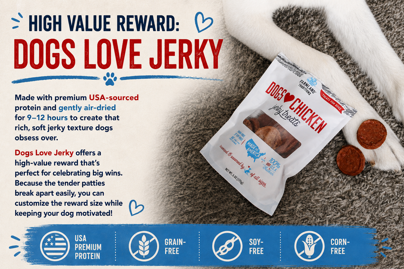 dogs love infographic for blog post